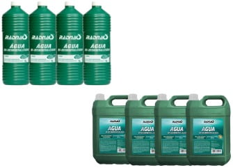 10 - Água desmineralizada